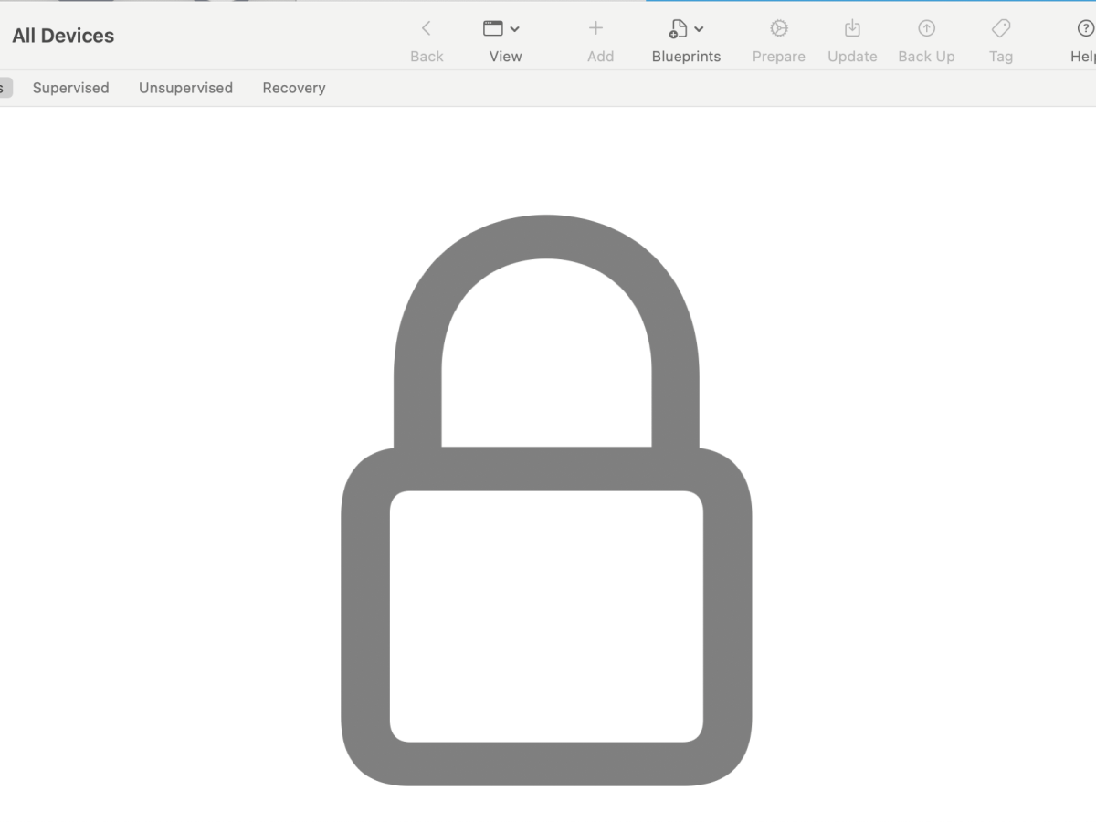 Apple devices allow local configurator connection with enrolment with&nbsp;InTune